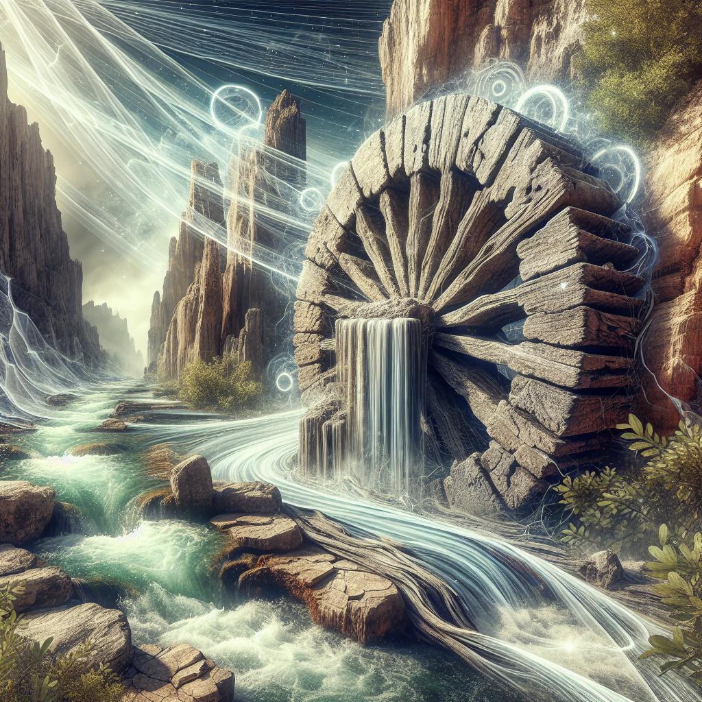 Petrified Waterwheel: Unveiling God's Miraculous Power in Nature