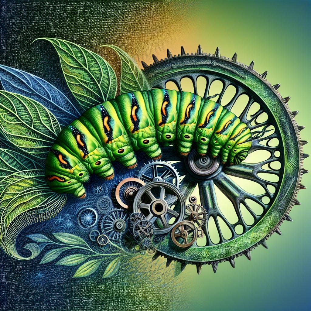 Divine Transformation: Unveiling the Caterpillar-Wheel Mystery