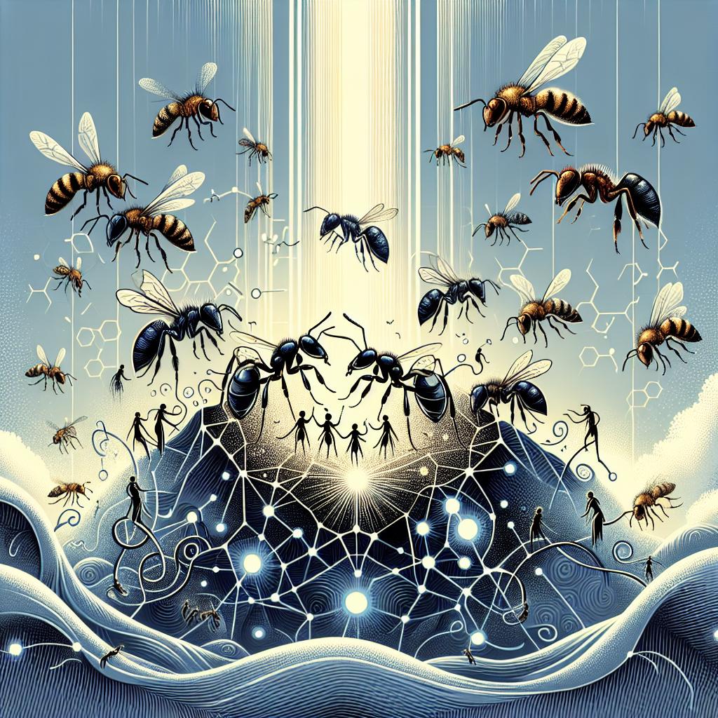 Divine Adhesion: Unveiling the Wondrous Bond of Ants and Bees