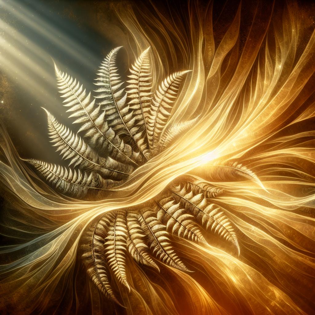 Divine Beauty Unveiled: The Spiritual Symbolism of Folded Ferns