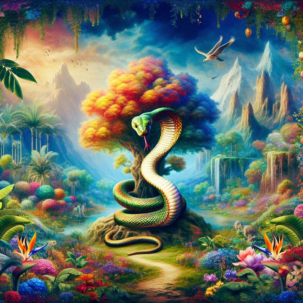 Unveiling the Mysterious Snake in the Garden of Eden: A Christian Perspective