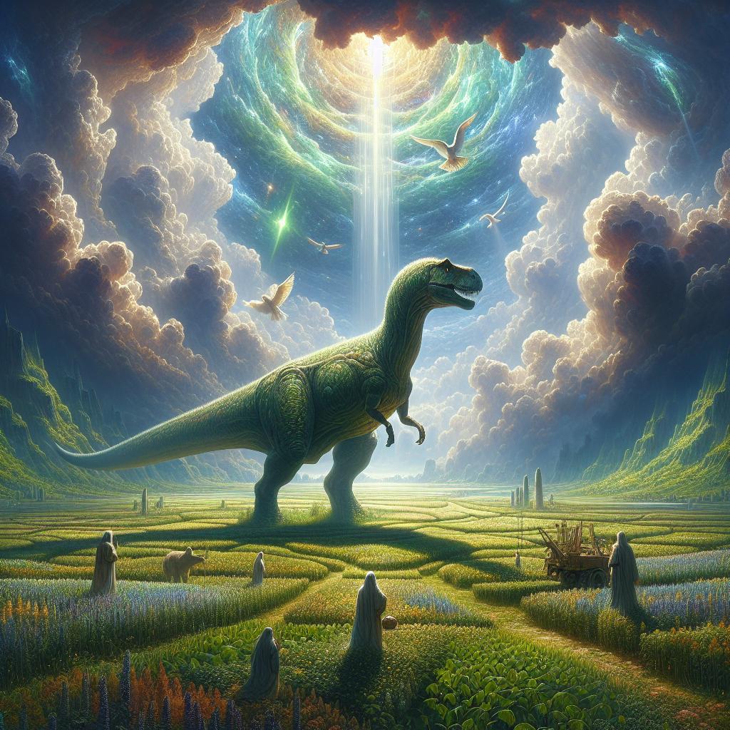 Divine Design: Unveiling the Truth Behind the Dinosaurs' Extinction and the Iridium Layer