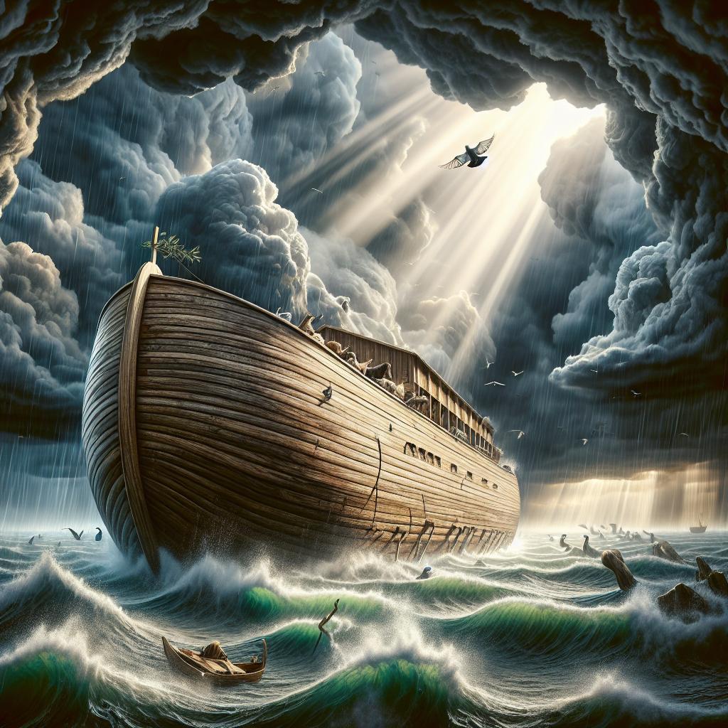 Discover the Divine Pitch for Noah's Ark: Unveiling God's Ultimate Plan