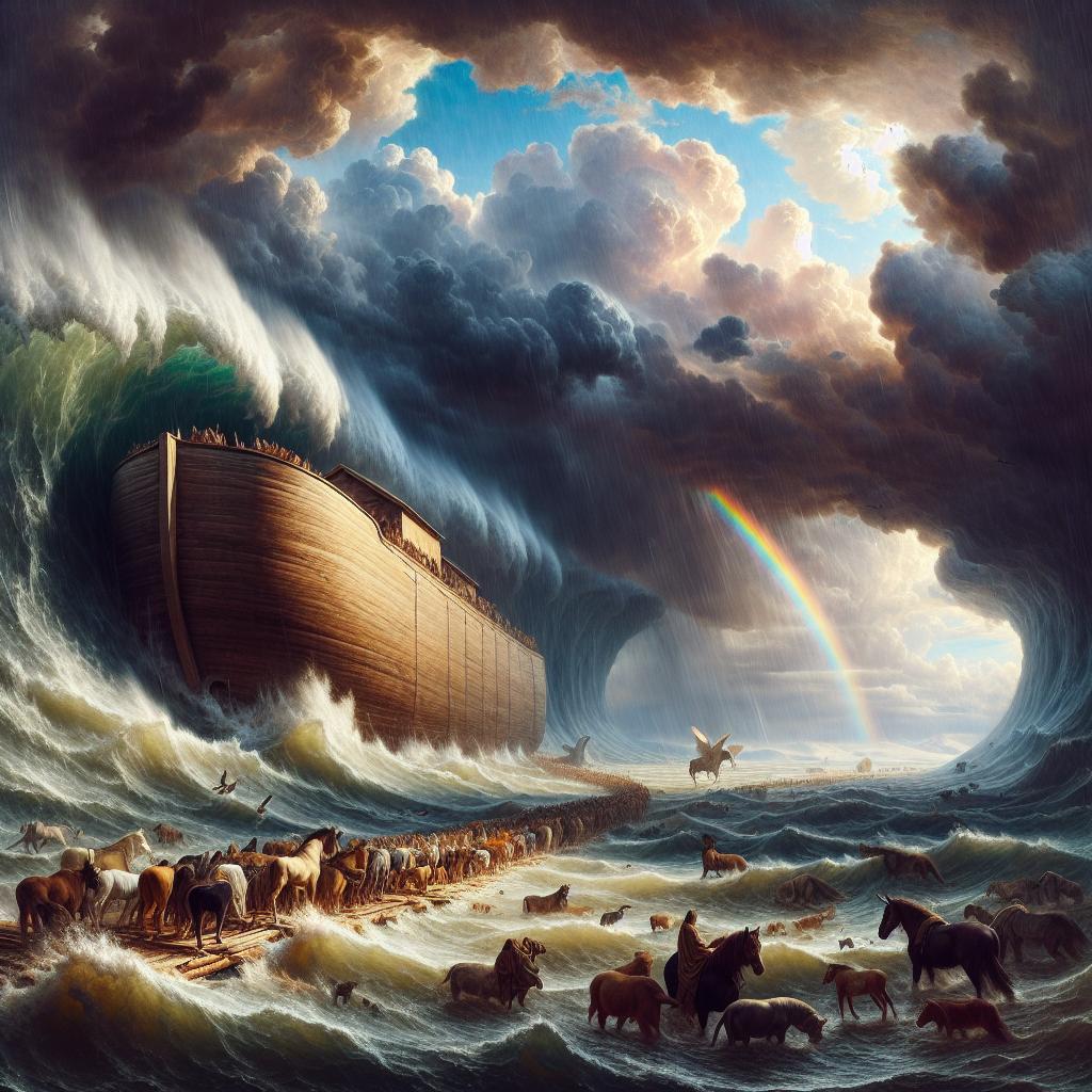 Divine Deluge: Unraveling the Mysteries of Noah's Designed Catastrophe