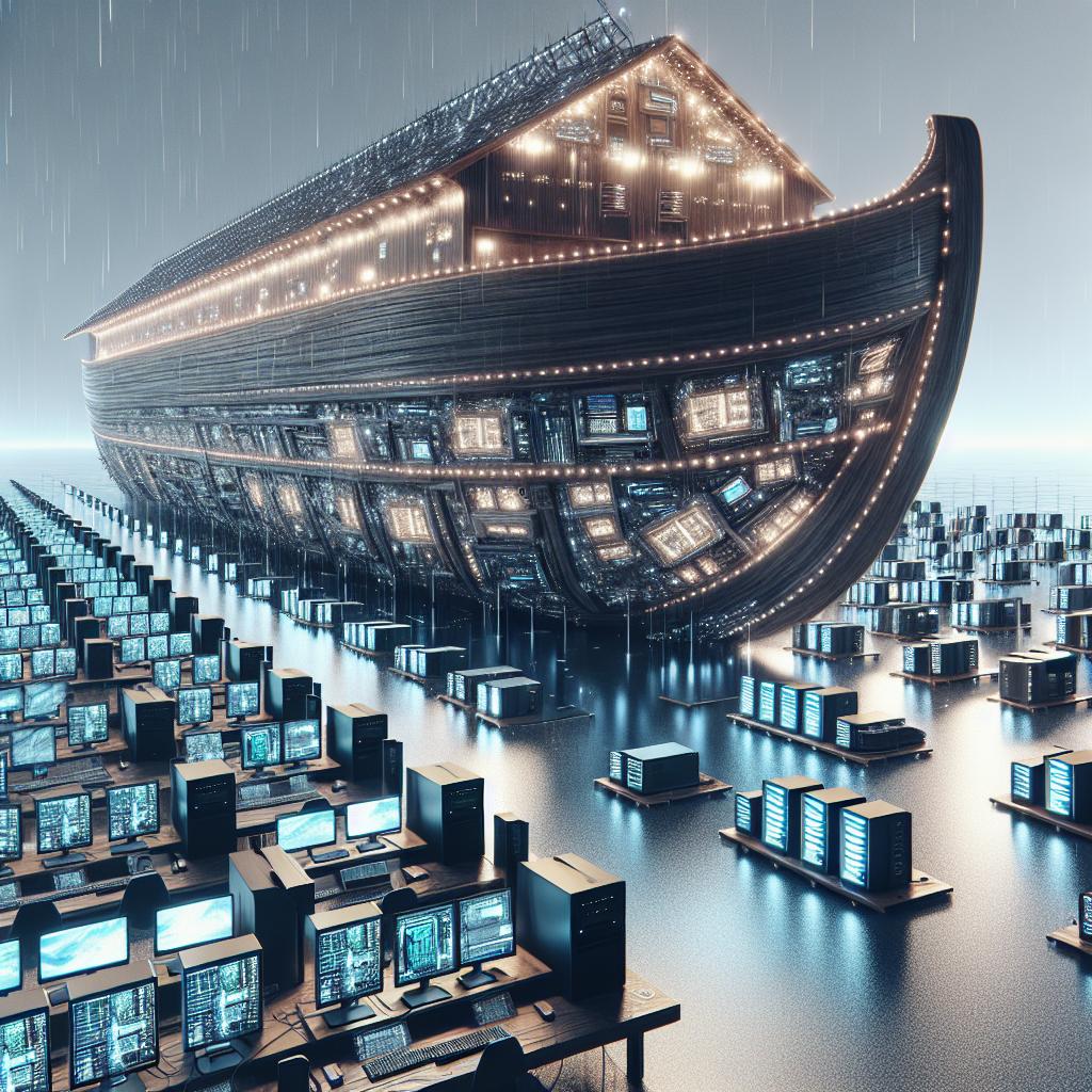 Divine Computing: Unveiling the Computers-on-the-Ark Mystery