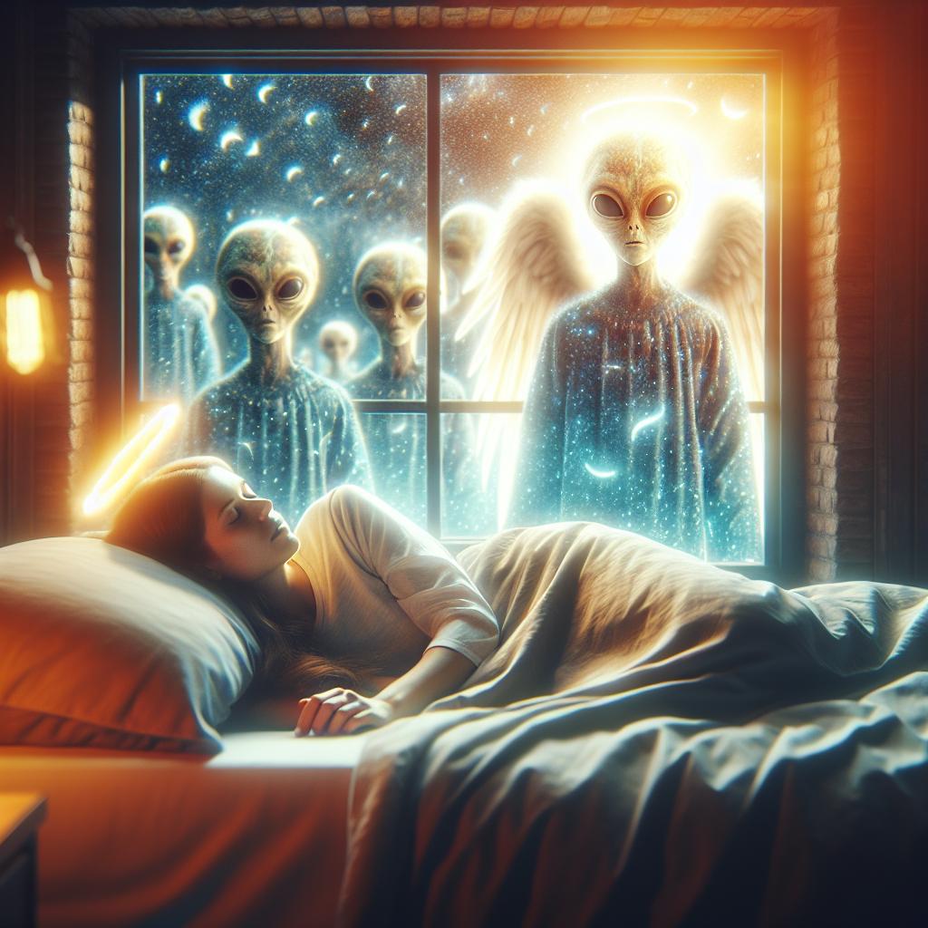 Encountering Divine Protection: 5 Biblical Insights on Aliens in Your Bedroom