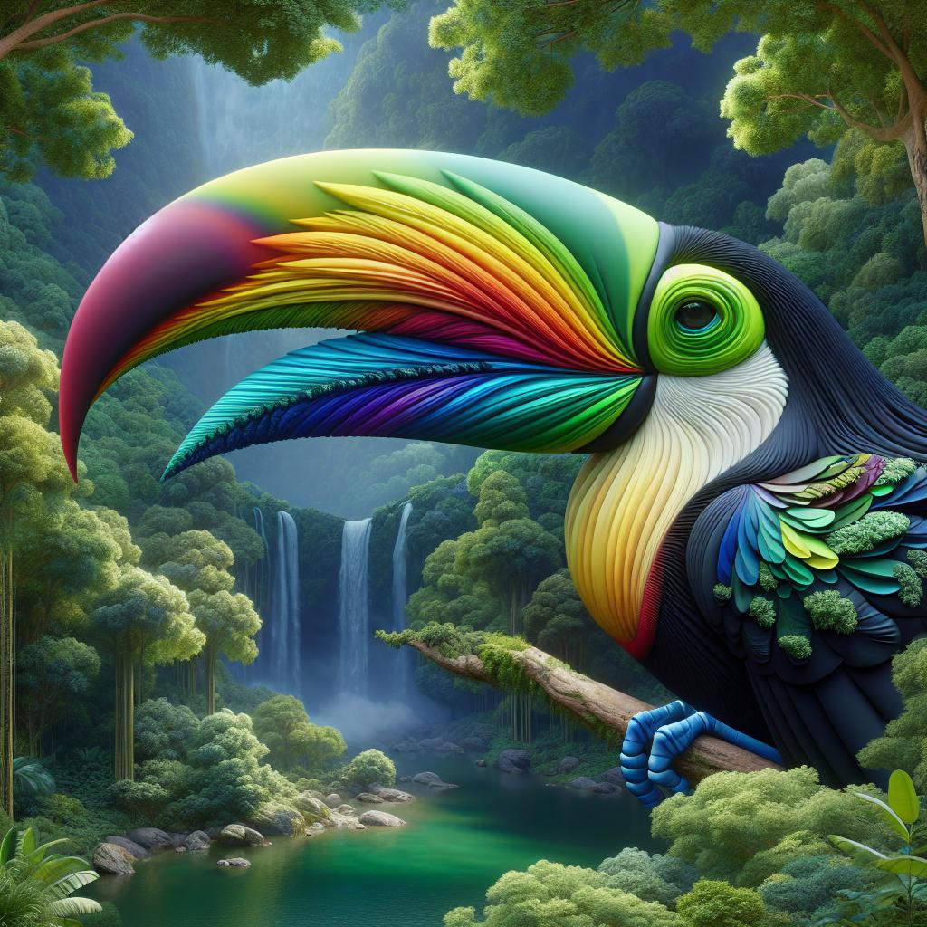 Divine Wisdom Unveiled: The Spiritual Significance of the Toucan's Beak