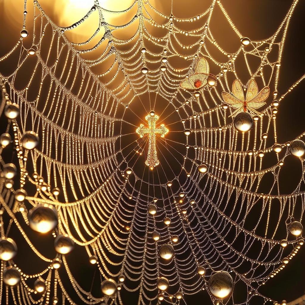 Unveiling the Divine Spiderweb-Stickiness: A Christian Perspective on God's Eternal Connection