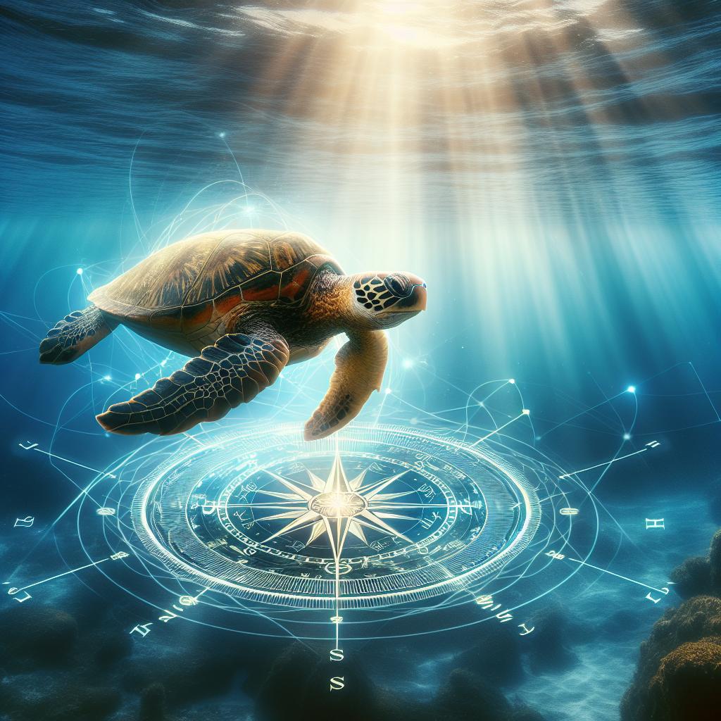 Divine Guidance: How Turtles Can Navigate Using Magnetic Maps