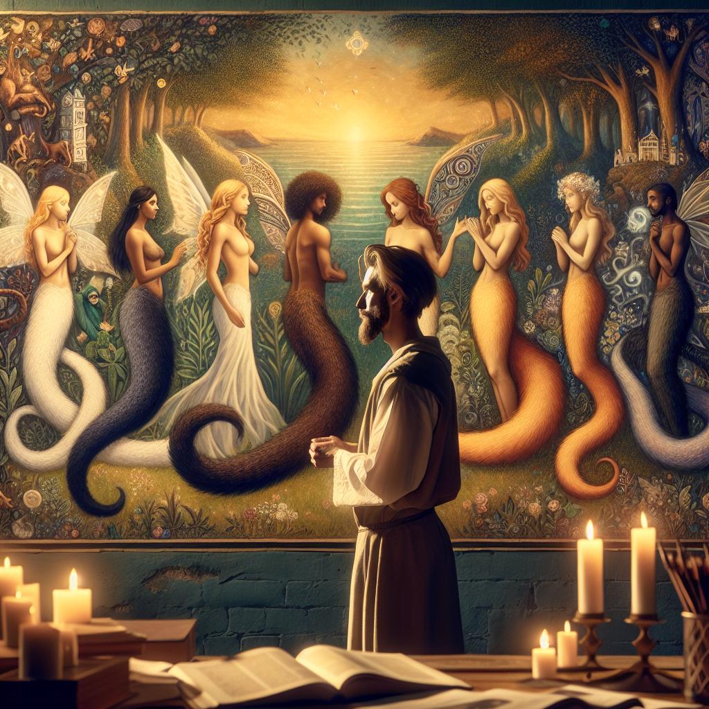 Divine Encounters: Unveiling Human Tails and Heavenly Fairy Tales